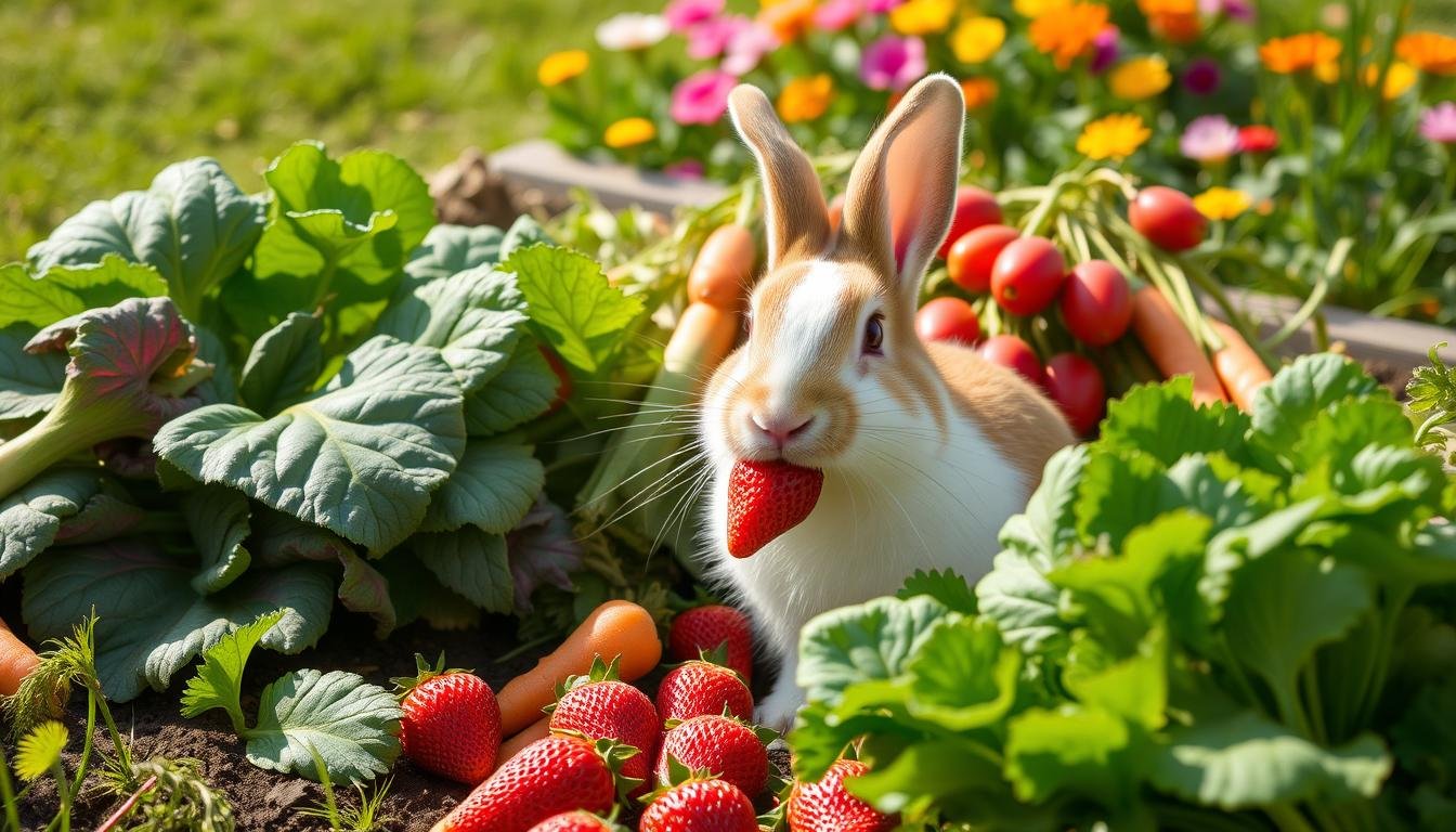 can rabbits eat strawberry