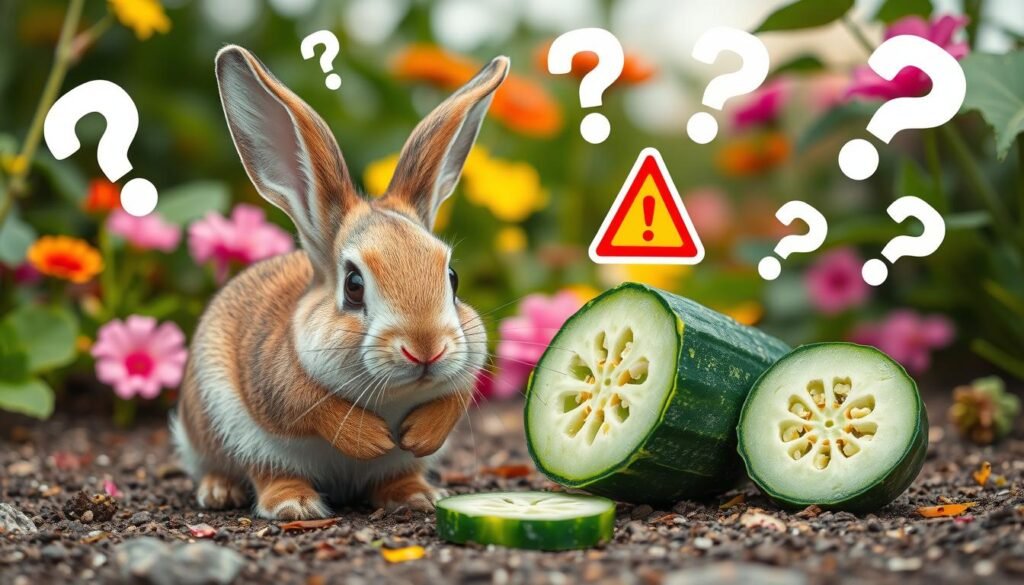 cucumber risks for rabbits