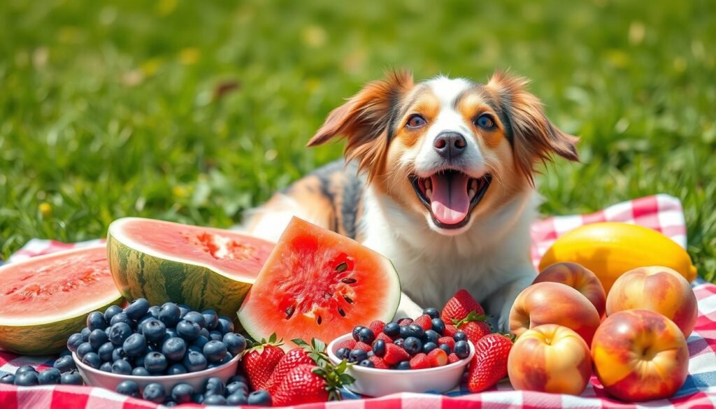 dog-safe summer fruits