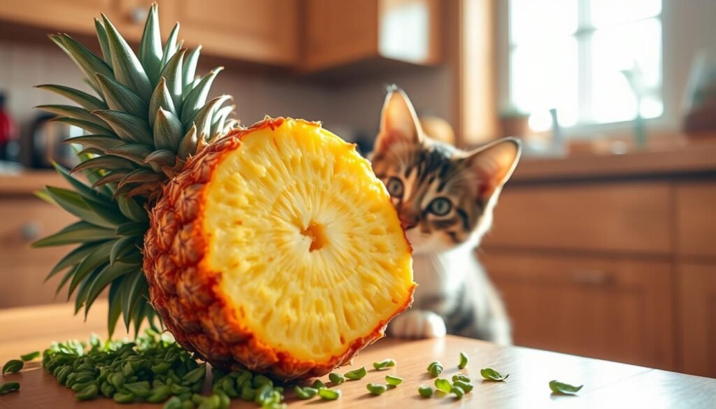 fresh pineapple for cat nutrition