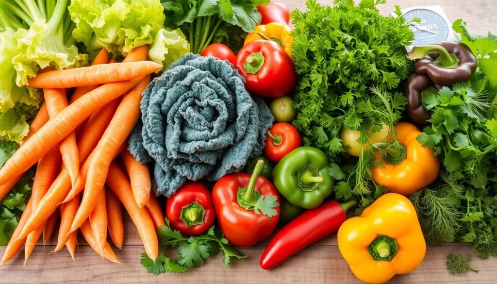 fresh vegetables for rabbits