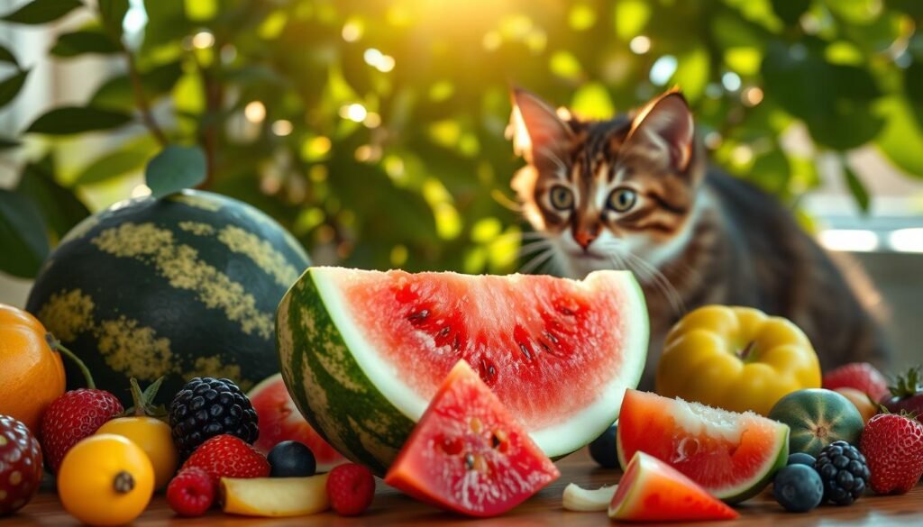 watermelon and feline diet