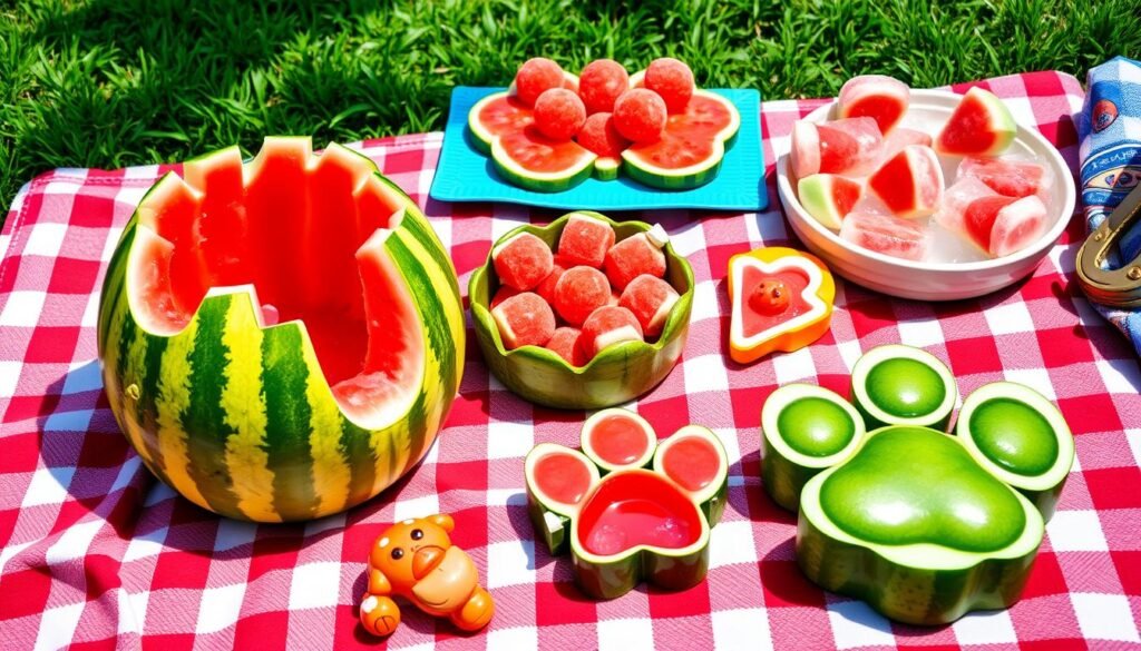 watermelon serving ideas for dogs